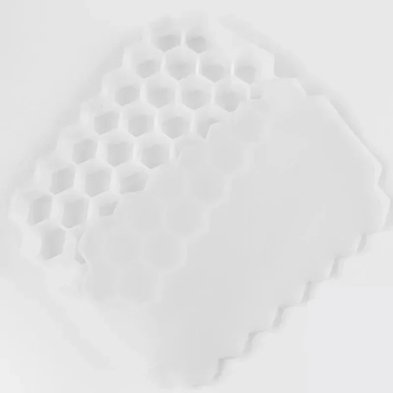 BPA-Free Silicone Ice Cube Mold with Lid – DIY Popsicle Tray Ice Cube Mold Babs 1pc WHITE