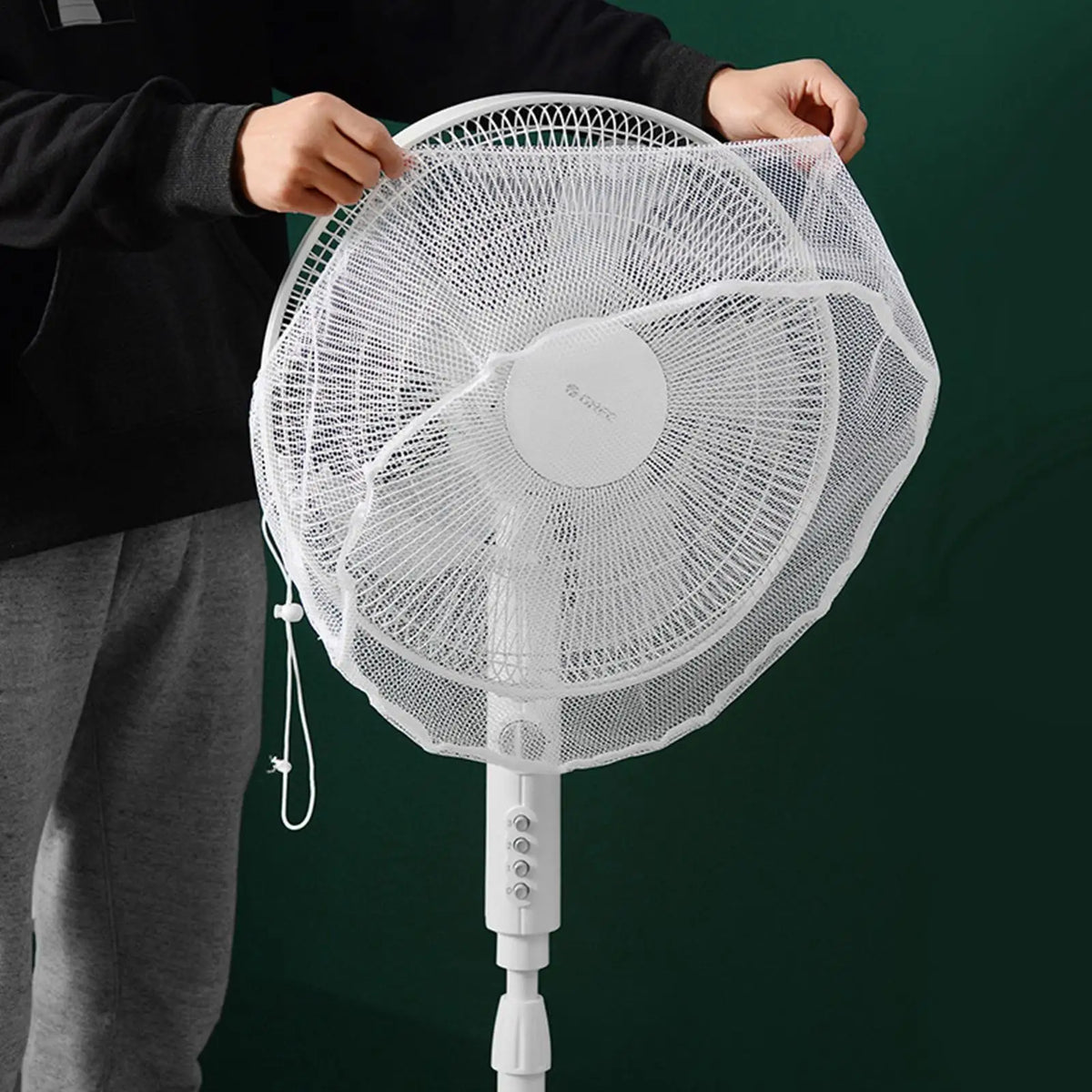 Electric Fan Safety Cover – Child-Proof Mesh Net Guard, Universal Fit Fan Safety Cover Babs
