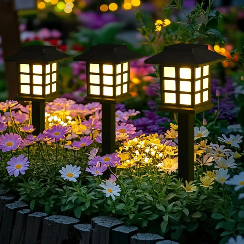 2-Pack Solar Pathway Lights – IP65 Waterproof LED Garden Lamps Solar Pathway Lights Babs