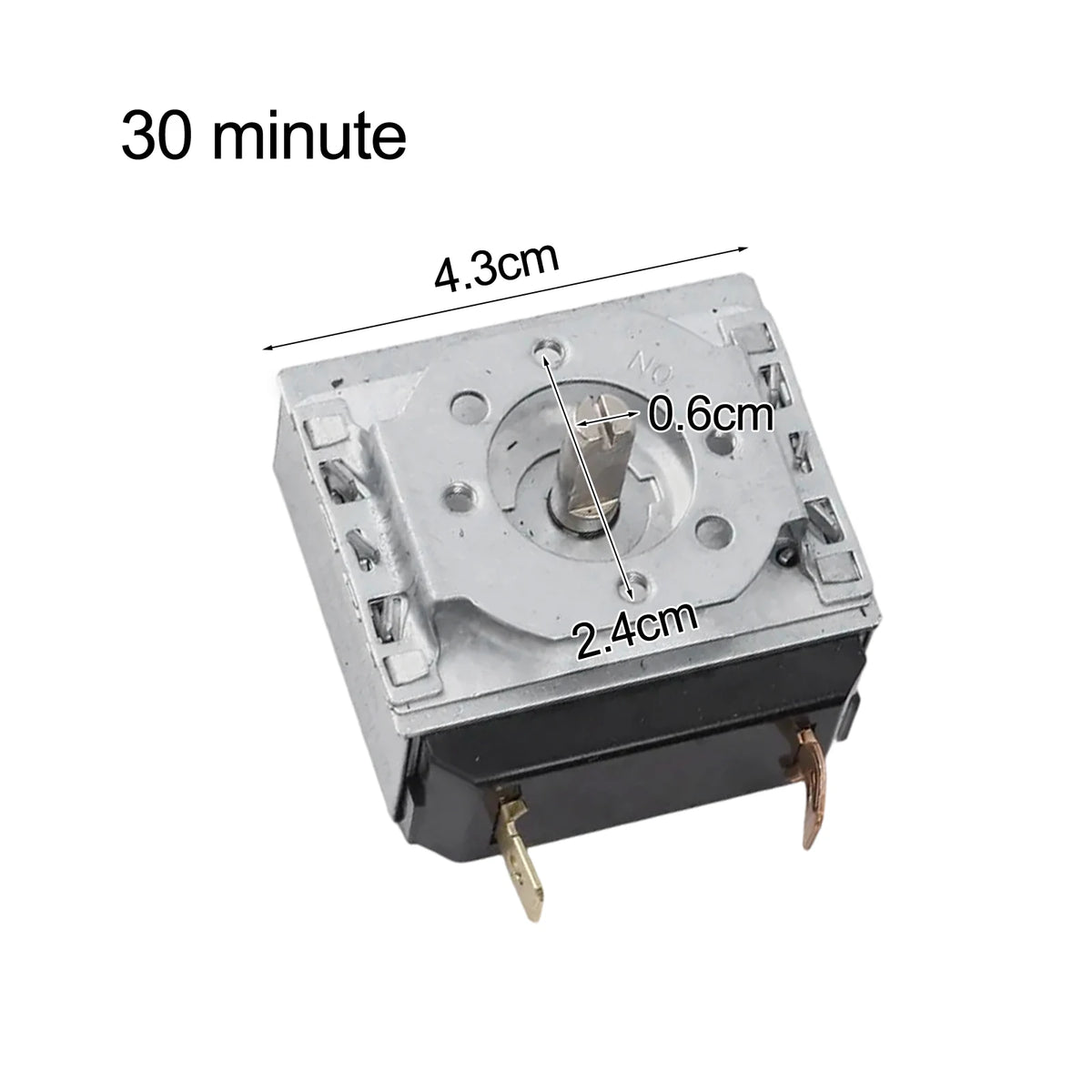 Mechanical Kitchen Timer Switch 30–120 Min | Bell AC250V 16A Kitchen Timer Switch Babs