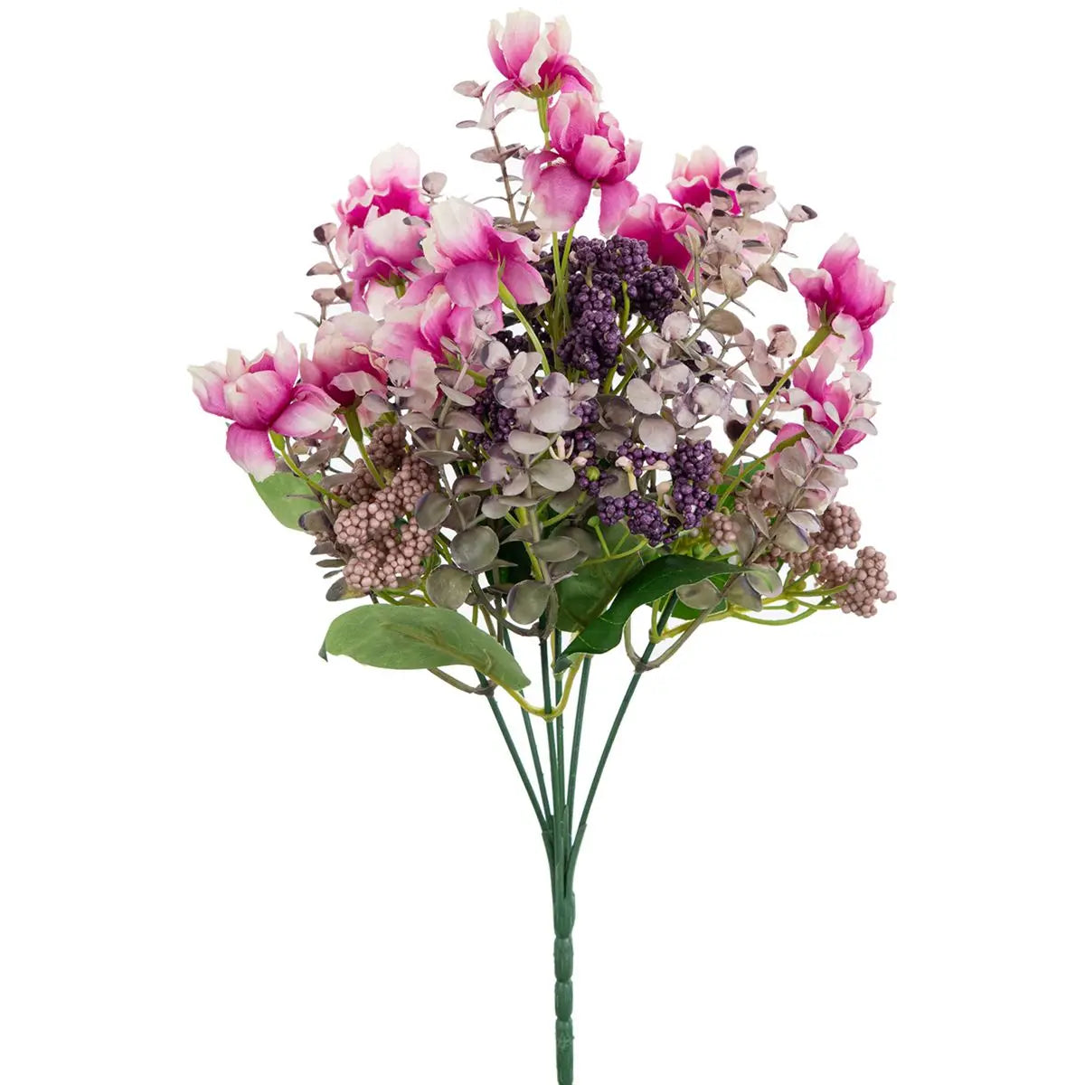 Silk Camellia Artificial Flower Bouquet – Wedding & Home Décor Artificial Flower Bouquet Babs VIOLET/紫罗兰 3 pcs