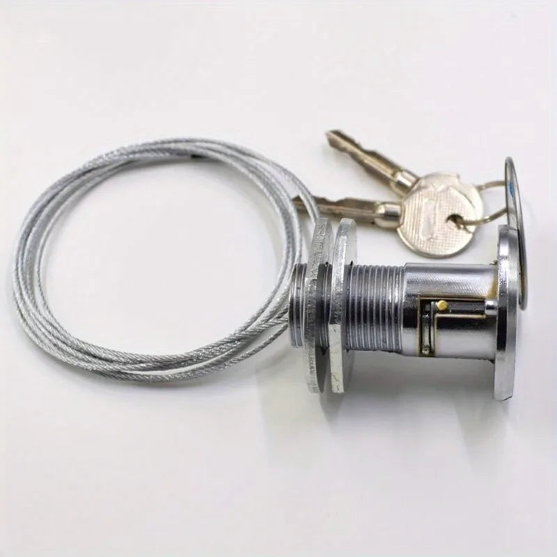Garage Door Emergency Lock – Copper Core, 2 Keys Included Garage Door Lock Babs