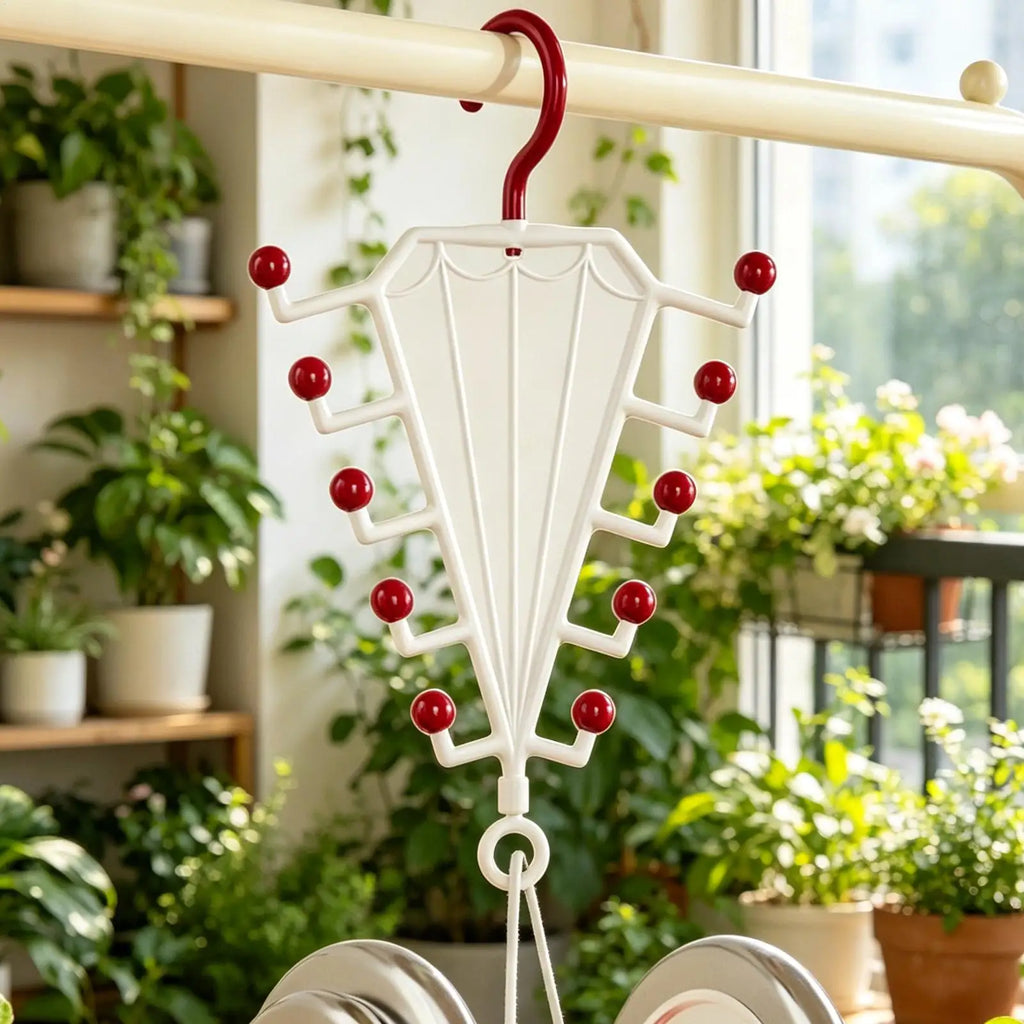 V-Shaped Double-Sided Closet Organizer Hanger | Space Saving Closet Organizer Hanger Babs