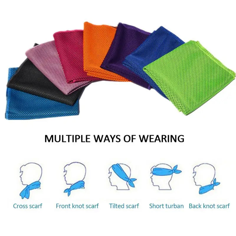 Cooling Microfiber Sports Towel for Yoga, Gym & Outdoors Cooling Sports Towel Babs