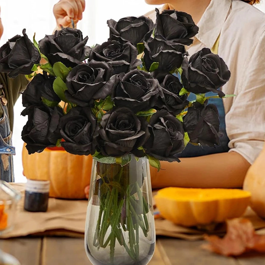 Artificial Silk Rose Bouquet 10/20 Pcs – Wedding & Home Decor Artificial Flower Bouquet Babs