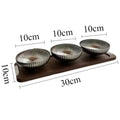 Stainless Steel & Wood Fruit Bowl – Luxury Decorative Tray Decorative Fruit Bowl Babs Sliver