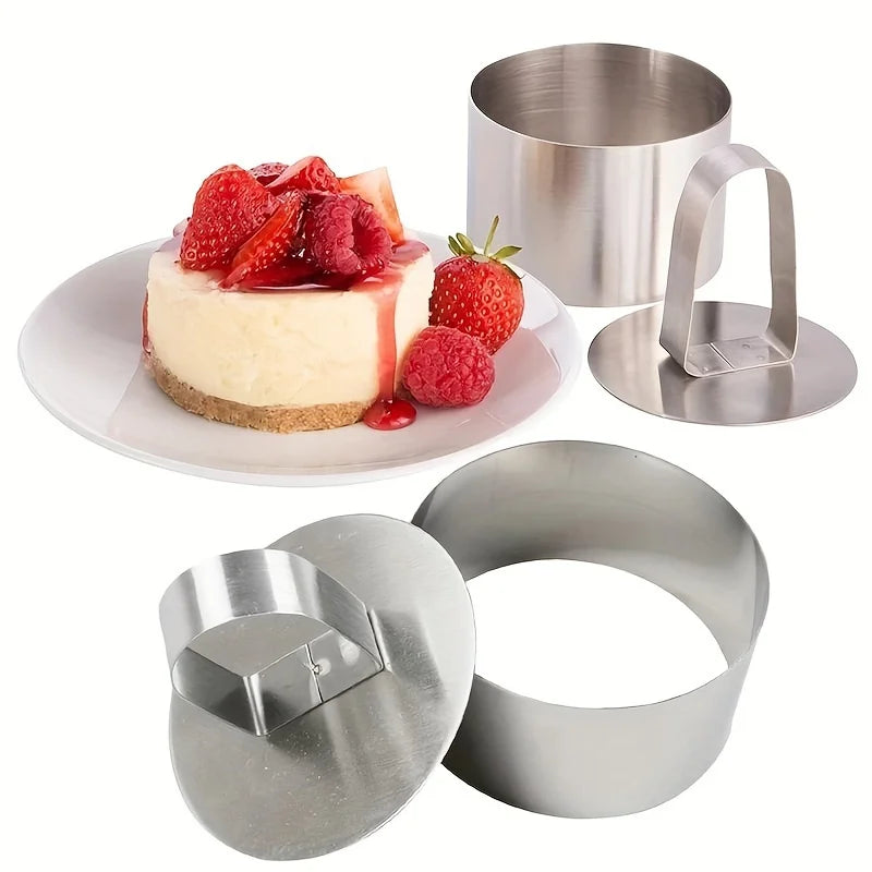 Round Cake Ring Mold for Cupcakes, Salads & Desserts Cake Ring Mold Babs