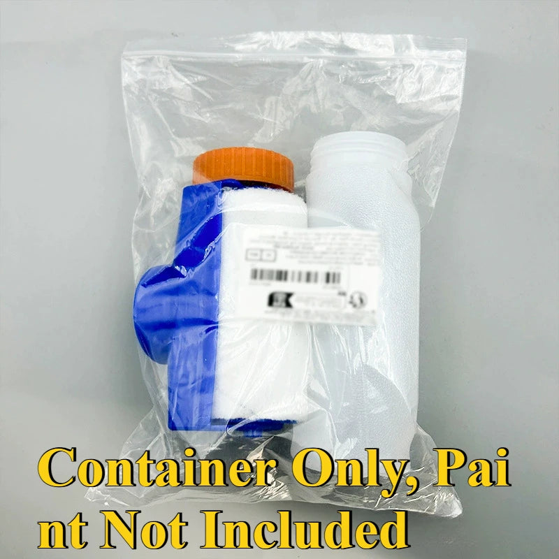 4-Inch Paint Roller Brush with 16.91 oz Storage Container Paint Roller Brush Babs Blue