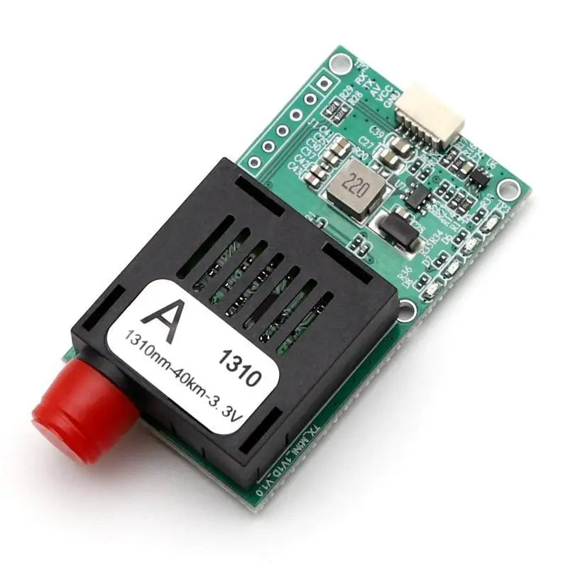 TTL Fiber Optic Transceiver Module 5.5-26V FPV Drone 25-100KM Optical Transceiver Module Babs M