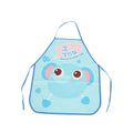 Kids Waterproof EVA Cartoon Smock Apron – Eating & Art Bib Kids Craft Apron Babs Blue