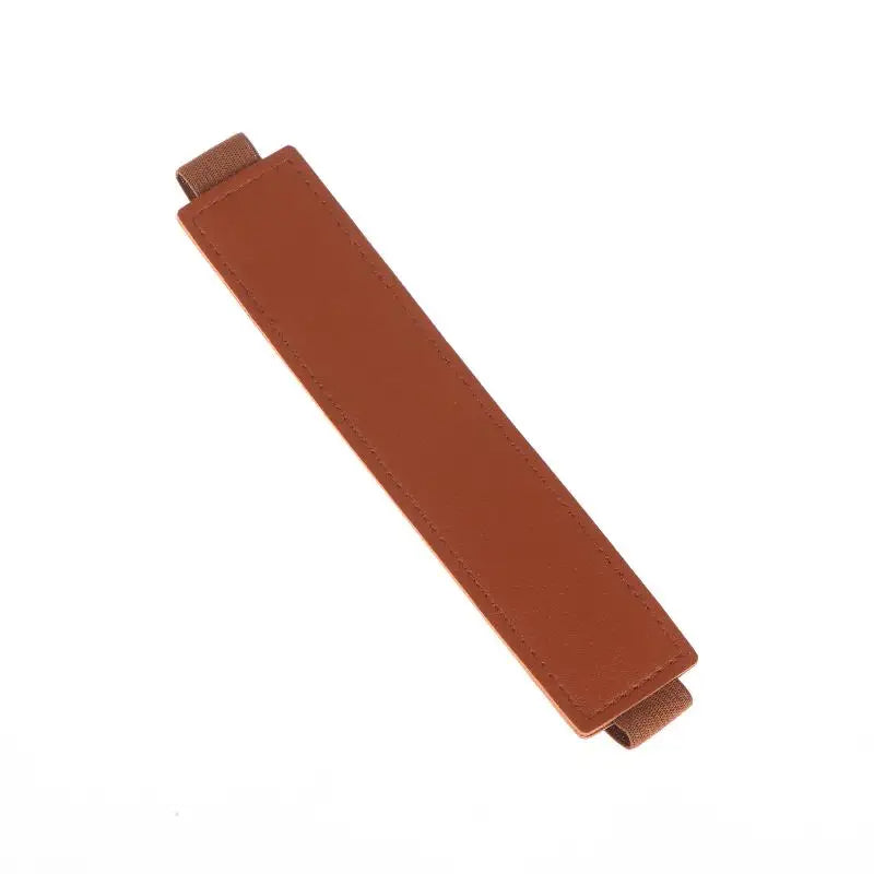 PU Leather Elastic Pen Holder Strap for Notebooks & Binders Notebook Pen Holder Babs A7