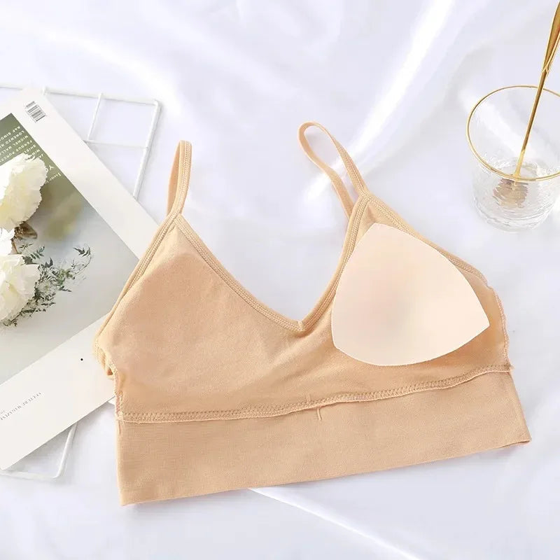 Seamless Women's Push Up Bra Bralette with Chest Pad Women's Bralette Babs
