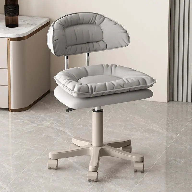 Ergonomic Swivel Office Chair – Height Adjustable Tech Leather Ergonomic Office Chair Babs