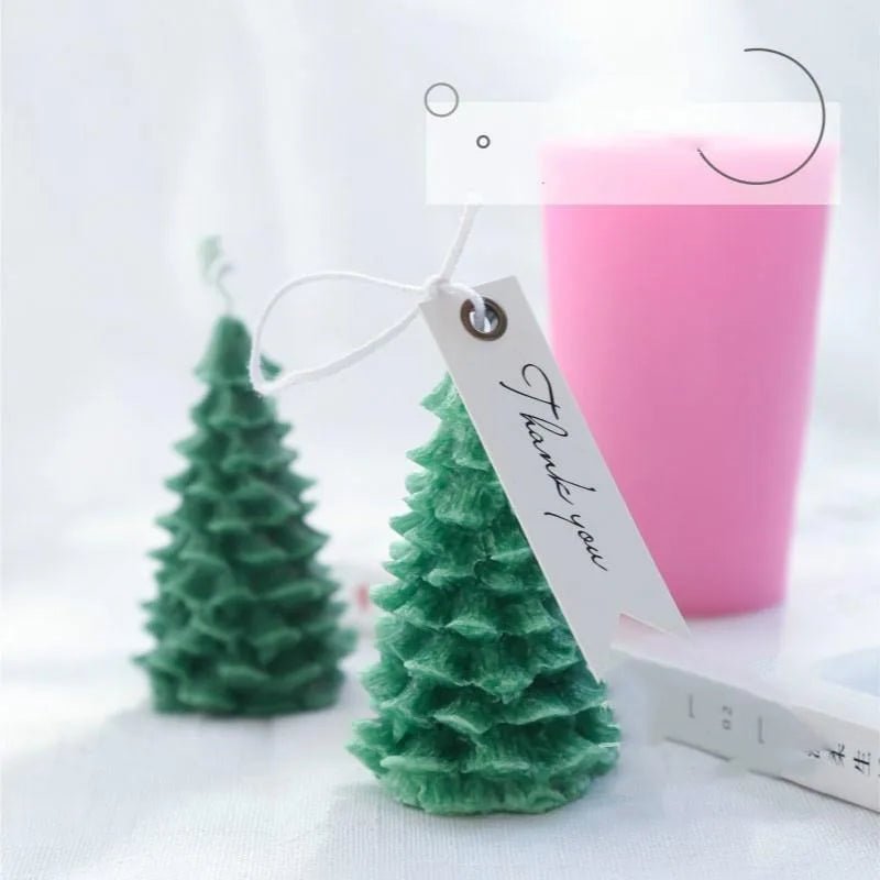 Christmas Tree Silicone Mold – DIY Candle, Soap & Plaster Silicone Craft Mold Babs