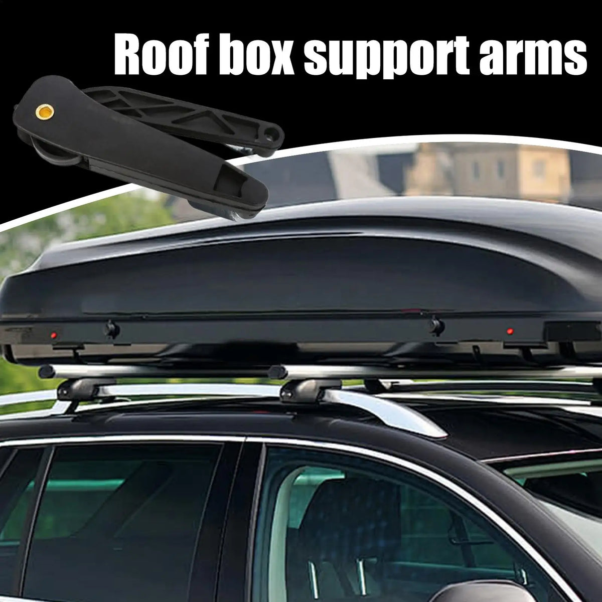 Car Roof Box Lid Support Arm – Shock-Absorbing Bracket Roof Box Bracket Babs