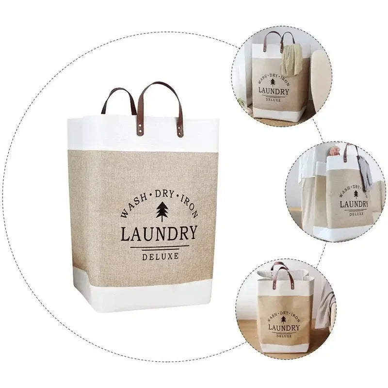 Foldable Heavy-Duty Storage Bags for Clothes, Toys & Blankets Foldable Storage Bag Babs