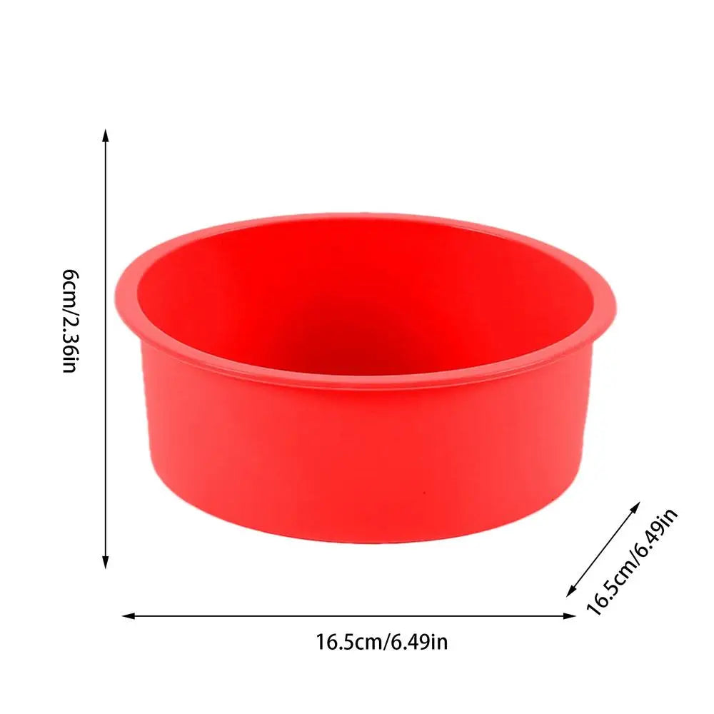 Round Silicone Cake Mold – 4 & 6 Inch Mousse Baking Pan Silicone Cake Mold Babs D