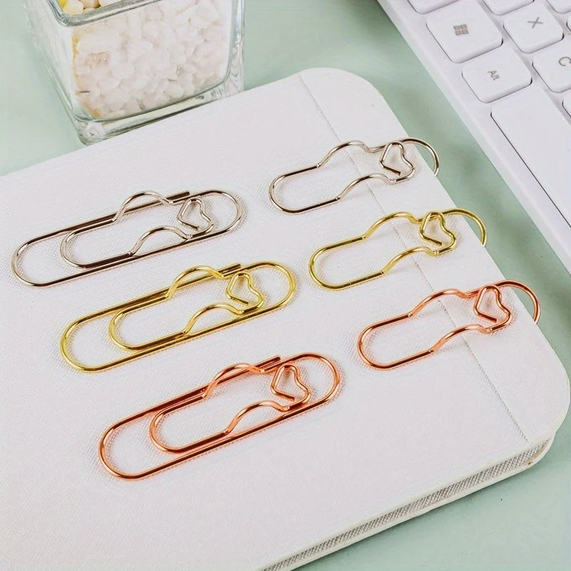 Love Metal Pen Clip – Mixed Color Journal & Diary Accessories Metal Pen Clip Babs