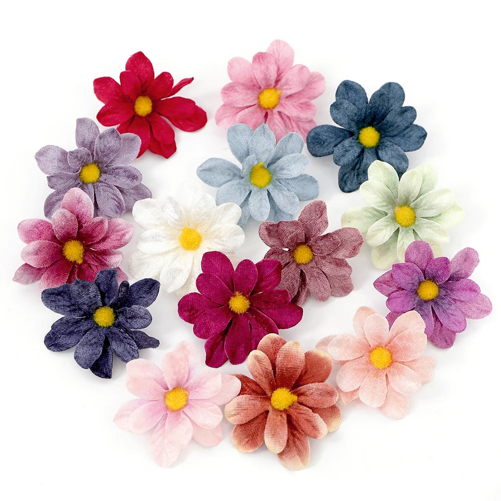 10Pcs Silk Peony Artificial Flower Heads – DIY Wedding Decor Artificial Flower Heads Babs