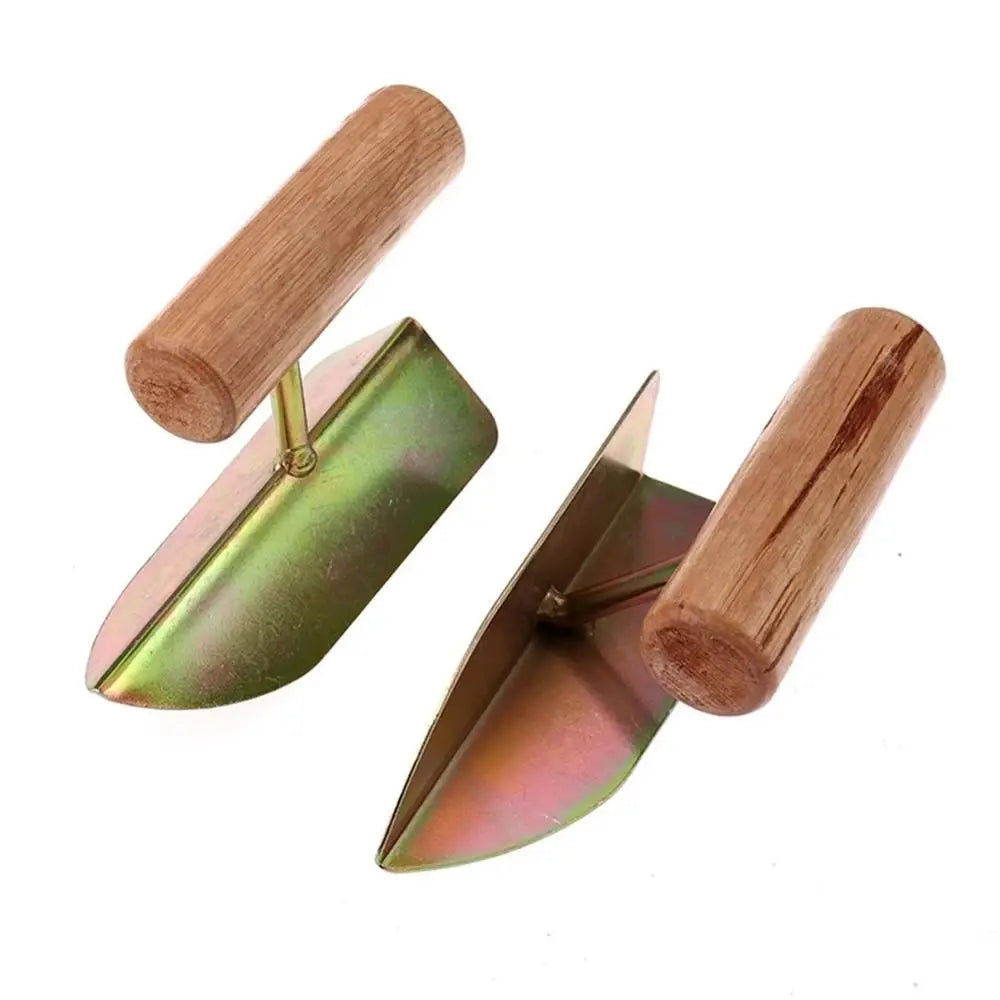 Corner Plastering Trowel – Galvanized Iron & Wood Handle Corner Plastering Trowel Babs