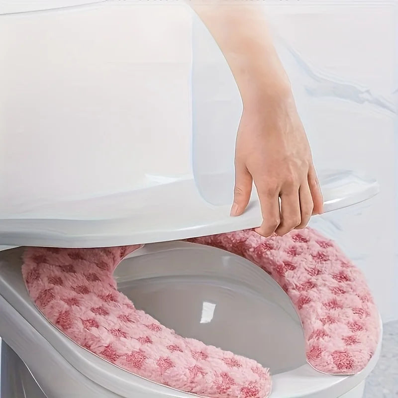 Thick Warm Toilet Seat Cushion Cover – Washable & Reusable Toilet Seat Cushion Babs