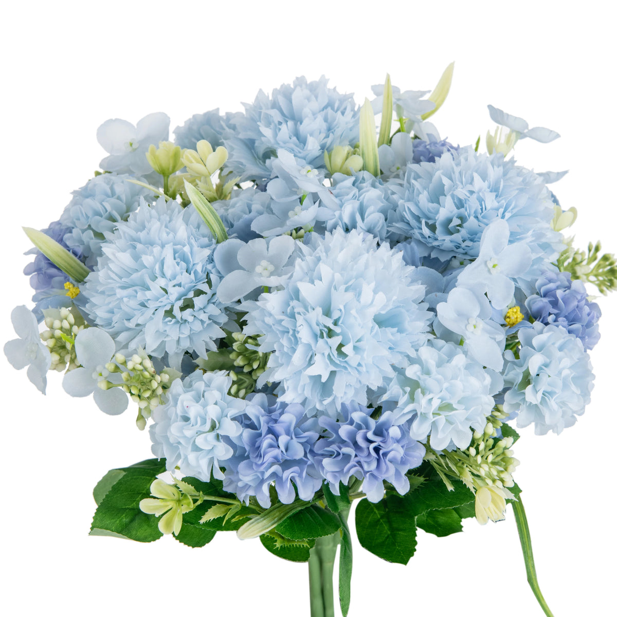 Silk Rose Artificial Flowers – Wedding, Home & Garden Decor Artificial Flower Bouquet Babs color 6 3 pcs