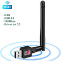 KEBIDUMEI WiFi 6 USB Adapter 900Mbps Bluetooth 5.4 Dual Band WiFi USB Adapter Babs 150M