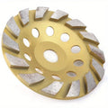 125mm Diamond Segment Grinding Wheel Disc for Angle Grinder Grinding Wheel Disc Babs 1pc