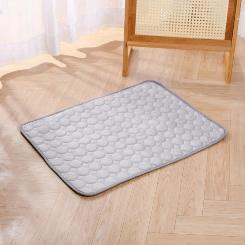 Pet Cooling Mat – Ice Silk Non-Slip Pad for Dogs & Cats Pet Cooling Mat Babs