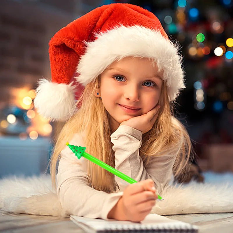 Christmas Cartoon Gel Ink Roller Ball Pens – 10/20 Pack Cartoon Gel Pens Babs