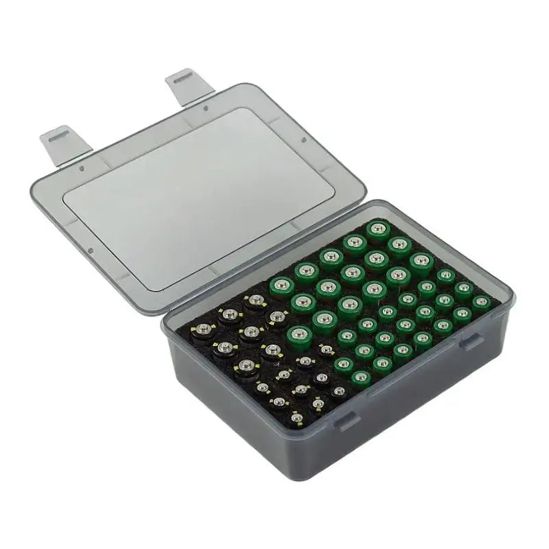 Battery Storage Organizer – Holds 54 AA & AAA Batteries Battery Storage Organizer Babs