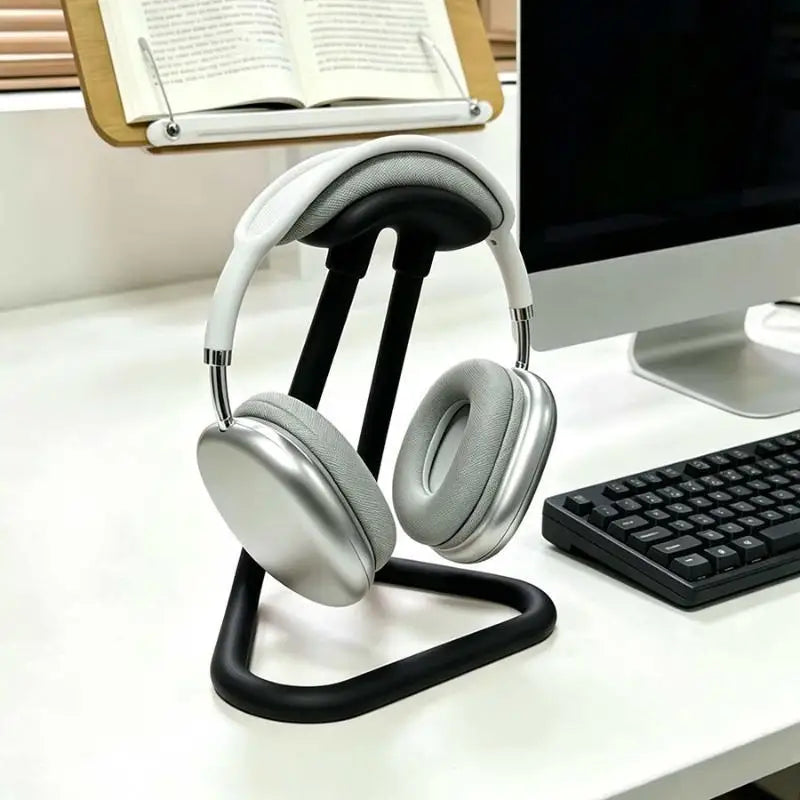 HUXUAN Headphone Stand – Anti-Slip Desk Headset Holder Headphone Stand Babs