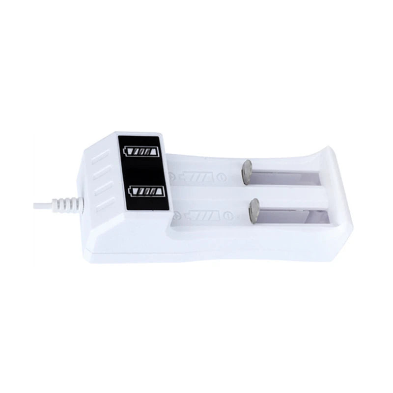 2-Slot USB Li-ion Battery Charger for 14500 & 18650 Li-ion Battery Charger Babs