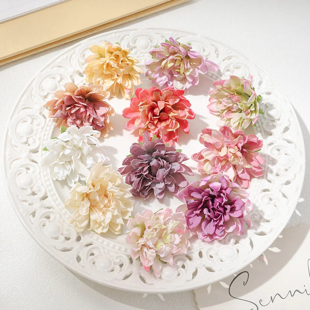 Artificial Silk Peony Flower Heads for Wedding & DIY Décor Artificial Flower Heads Babs