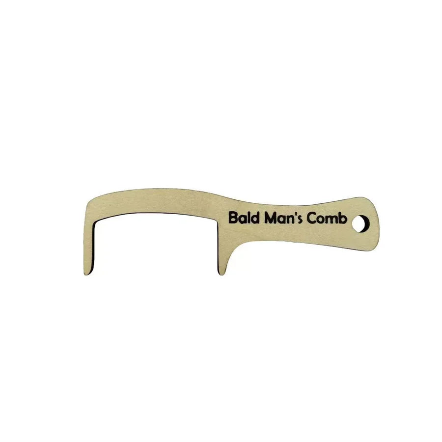 Wooden Comb for Bald Men – Funny Novelty Gag Gift Novelty Gag Gift Babs