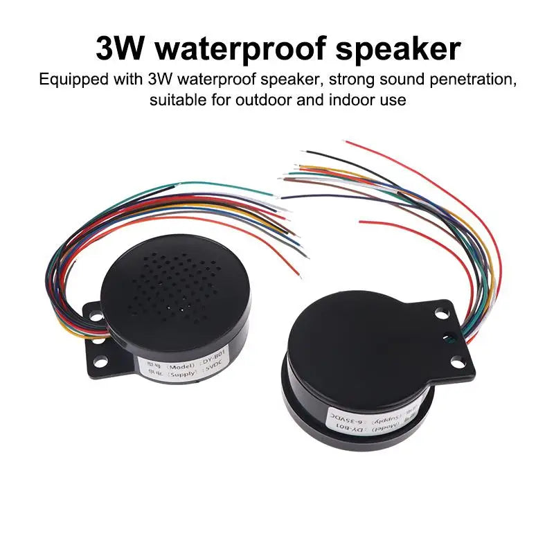 9-Channel Voice Trigger MP3 Player – Car Alarm & Sound Module Trigger MP3 Player Module Babs
