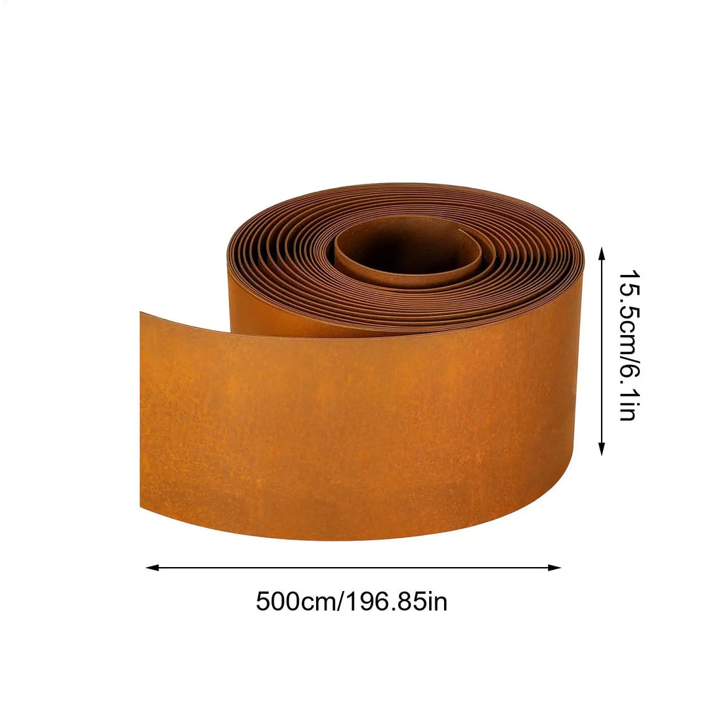Tall Metal Steel Garden Border Lawn Edging – Weather Resistant Garden Lawn Edging Babs