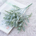 Artificial Chrysanthemum Leaf Stems – Faux Plant Home Décor Artificial Plant Stems Babs green 1 pc
