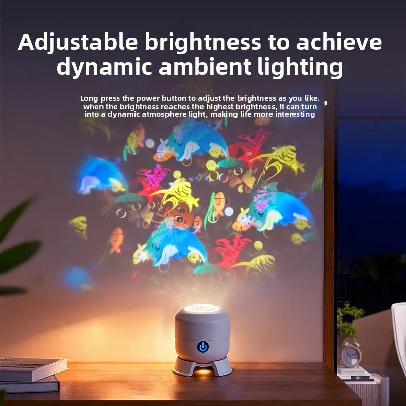 360° Rotating Starry Sky Projector Night Light | HD Scenes Projector Night Light Babs