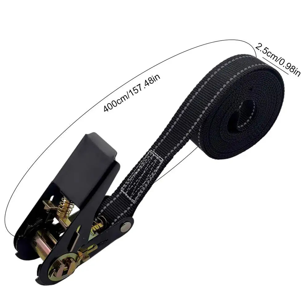 Heavy-Duty Ratchet Cargo Strap Tie Down – 1760lb Capacity Ratchet Tie Down Strap Babs M
