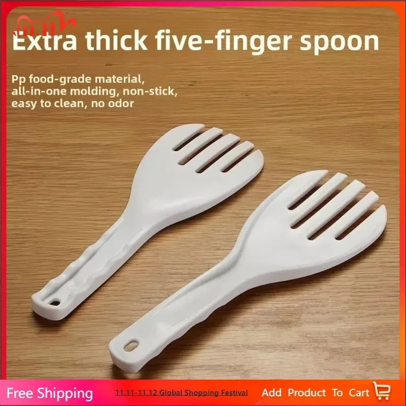 Nonstick Standable Rice Spoon – Cute Serving Scoop | Babs Rice Serving Spoon Babs