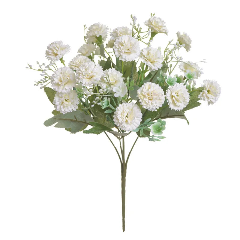 Silk Hydrangea Artificial Flowers – Wedding & Home Décor Artificial Silk Flowers Babs white