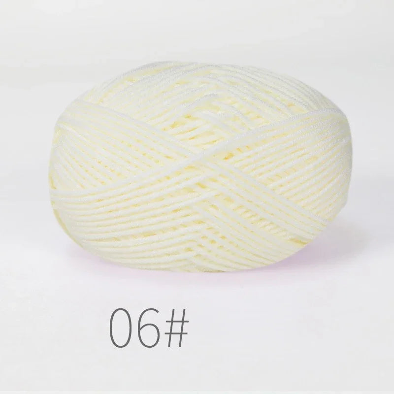 10 Balls 500g Soft Milk Cotton Yarn for Knitting & Crochet Knitting Crochet Yarn Babs 06 10pcs