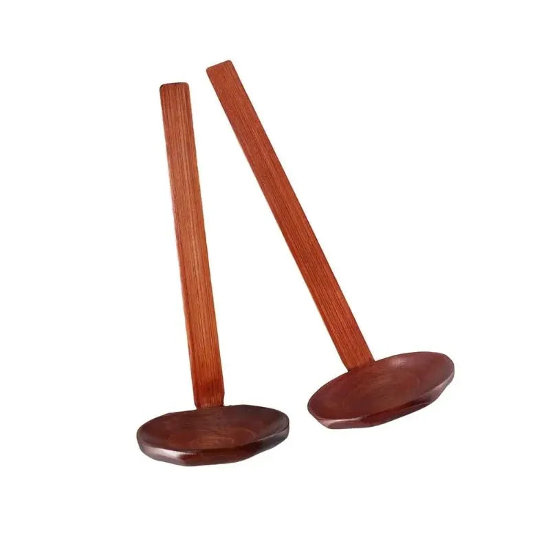 Japanese Long Handle Wooden Soup Spoon & Slotted Spoon Wooden Kitchen Spoon Babs