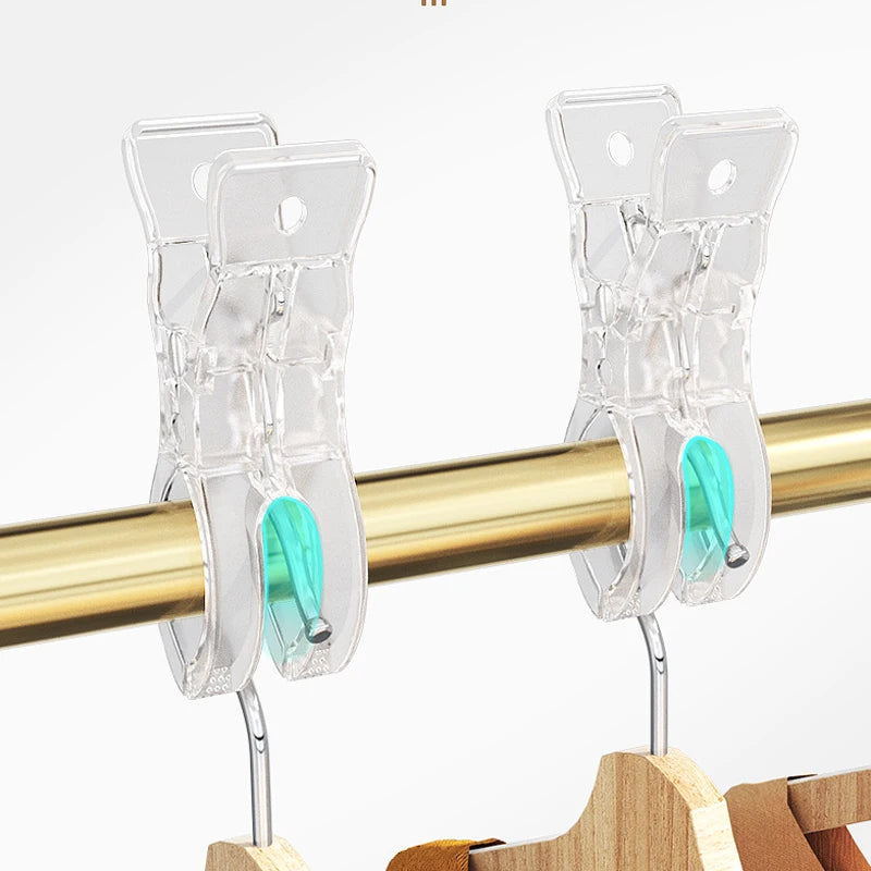Heavy-Duty Windproof Beach Towel Clips – 2 or 5 Pack Laundry Towel Clips Babs