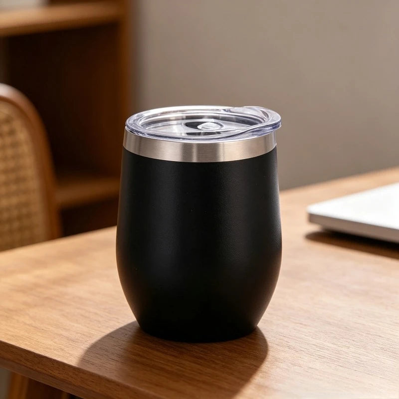 12oz U-Shape Insulated Stainless Steel Tumbler Travel Cup Insulated Travel Tumbler Babs