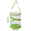Foldable Butterfly Habitat Cage – Clear Mesh Caterpillar Enclosure Insect Habitat Cage Babs 1pcs