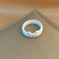 Cute Cartoon Cat Clay Ring – Versatile Animal Ring for Women Fashion Ring Babs 1