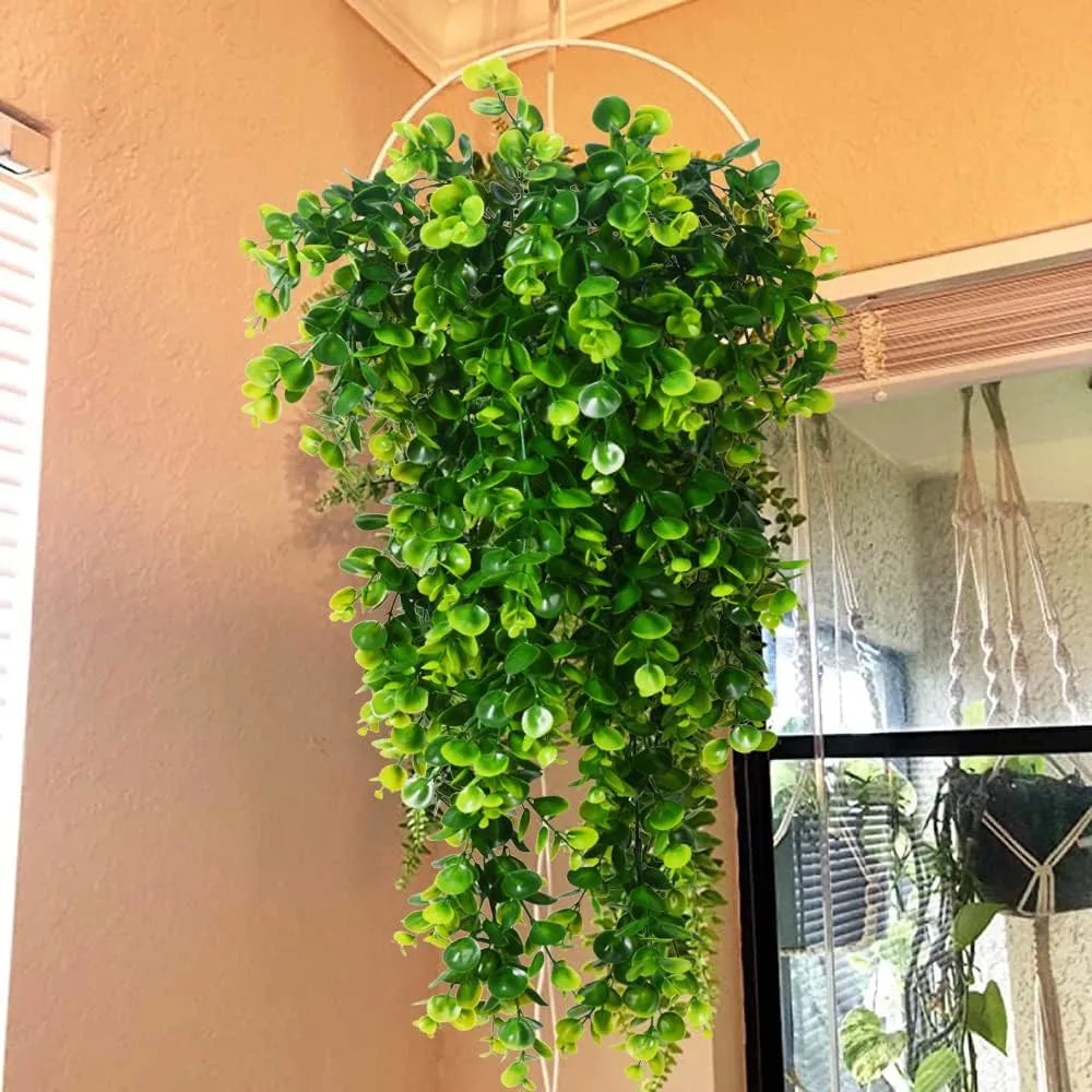 5-Head Artificial Fern Vine for Wedding, Christmas & Wall Decor Artificial Plant Vine Babs