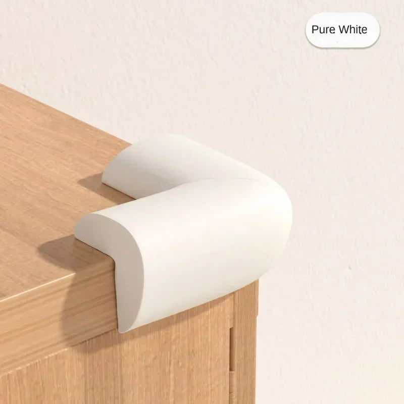 4-Pack Soft NBR Baby Corner Guards – Table Edge Protectors Baby Corner Guards Babs White 4PCS